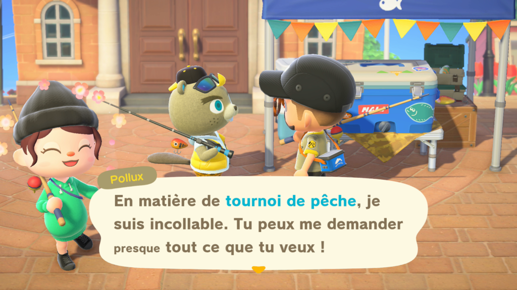 Tournoi de pêche Animal Crossing New Horizons