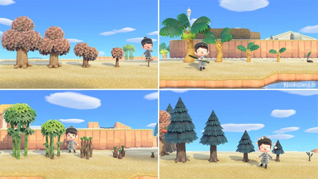 Stopper la pousse des arbres sur Animal Crossing New Horizons