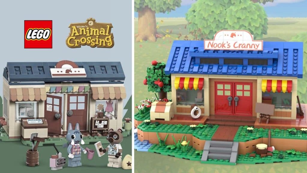 Boutique Nook Lego Animal Crossing