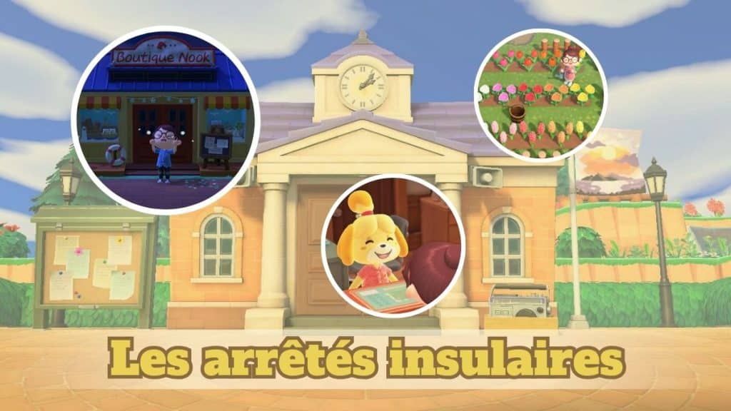 Les arrêtés insulaires dans Animal Crossing - Nookisland