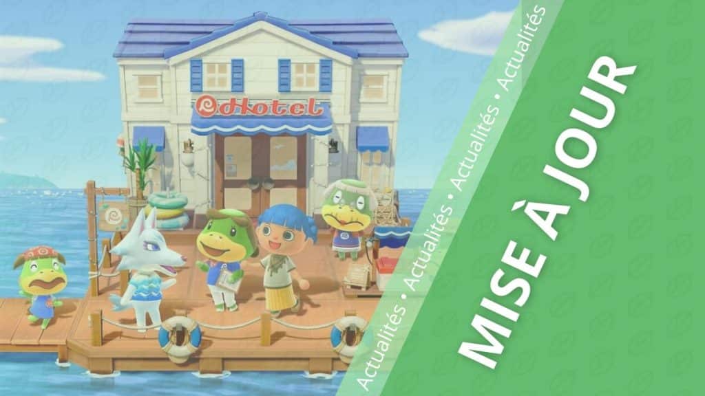 Mise à jour Animal Crossing New Horizons 2026